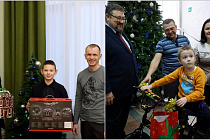 Анатолий Серышев исполнил заветные желания ещё двух юных сибиряков