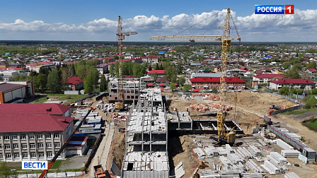 В Сузуне Новосибирской области реанимировали стройку новой школы на 400 мест