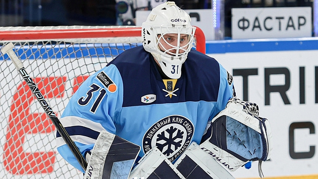 Хоккейная команда «Сибирь» попрощалась вратарём Дмитрием Лозебниковым