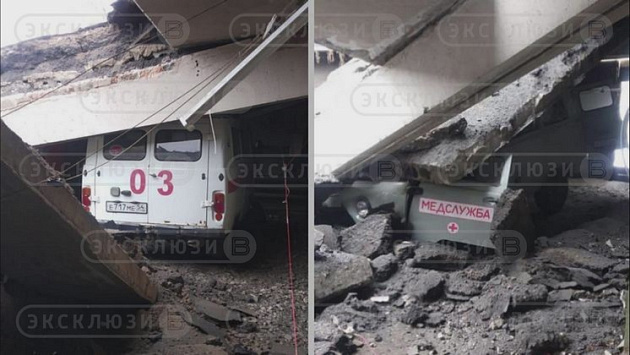 В Новосибирской области обрушилась крыша одного из зданий больницы
