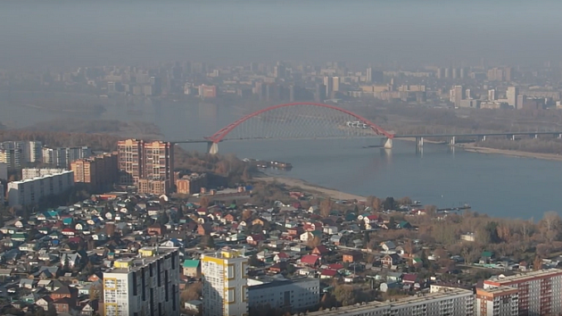 В Новосибирске отметили повышенный уровень загрязнения воздуха 18 октября