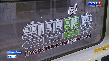 Поезд финансовой грамотности начал курсировать в новосибирском метро
