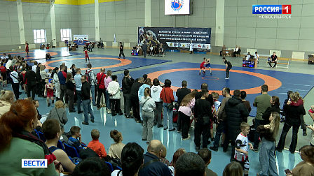 Лучшие юные борцы региона собрались на турнире в Новосибирске