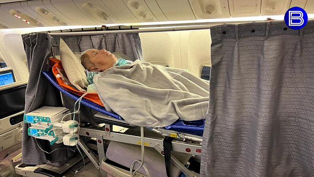 Сраженная инсультом на Бали новосибирская медсестра Елена Новосельцева вылетела в Россию