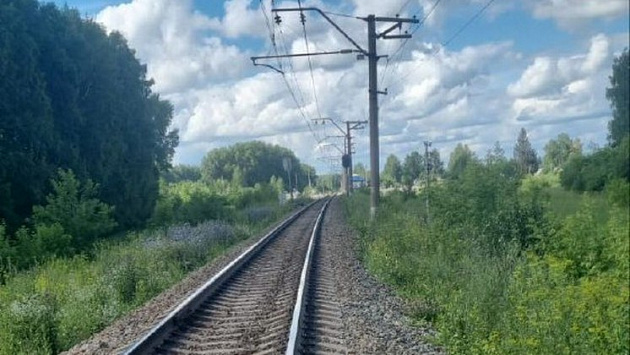 Под Искитимом 66-летний пешеход отделался ушибами после удара поезда