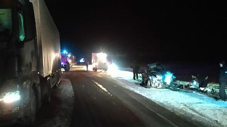 В Новосибирской области 34-летний водитель выехал на встречку и погиб в аварии