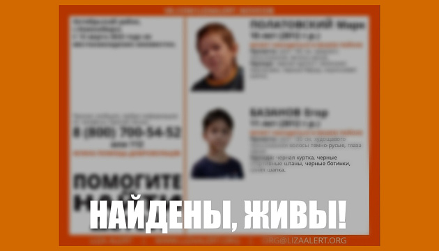 Пропавших во время прогулки двух мальчиков нашли живыми в Новосибирске