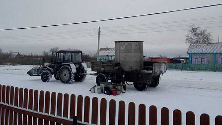В Новосибирской области жители села Ильинка остались без воды в холода