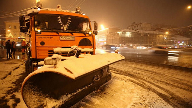 Какие улицы очистят от снега в ночь на 17 ноября в Новосибирске