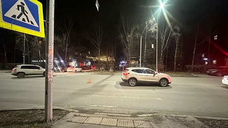 В Новосибирске кроссовер сбил 77-летнюю женщину на пешеходном переходе