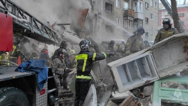 Погибли 13 человек: поисково-спасательные работы завершили на месте взрыва в Новосибирске