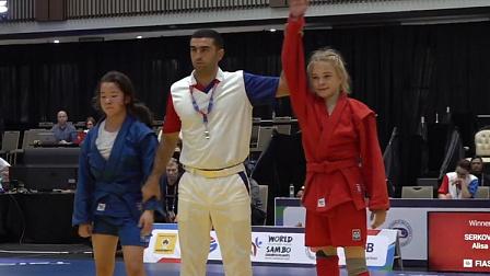 Спортсменка из Новосибирска стала чемпионкой мира по самбо