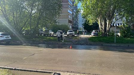 В Новосибирске 10-летняя девочка угодила в больницу после наезда автомобиля