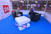 В Новосибирске Рамазан Ибрагимов дал интервью новому каналу «Сибирь 24» на «Технопроме-2022»