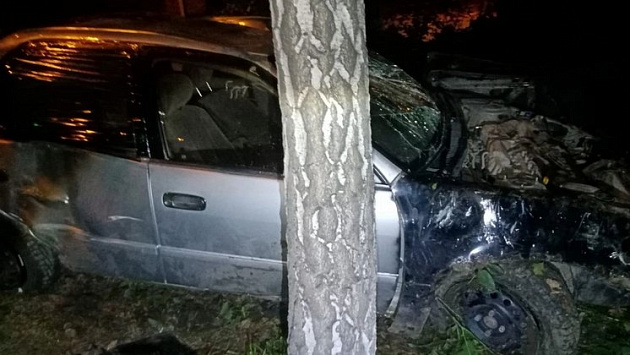 В Новосибирске четыре человека пострадали в аварии на улице Выборной