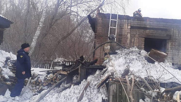 Два ребенка погибли в страшном пожаре в Ордынском районе Новосибирской области