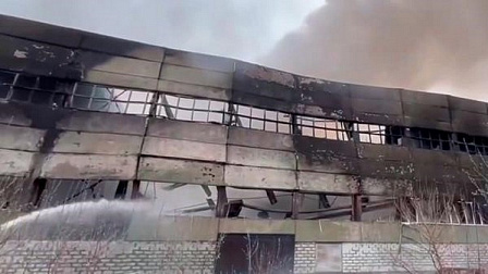 В Новосибирске прокуратура начала проверку после пожара на складе