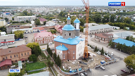 Старейший храм Новосибирской области восстанавливают в Куйбышеве