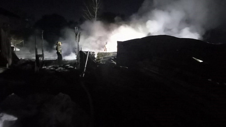 В Новосибирске 71-летний мужчина погиб в пожаре в дачном доме 
