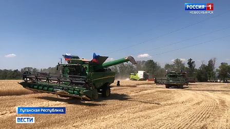 Аграрные предприятия Новосибирской области отправили очередной гуманитарный груз в Донбасс