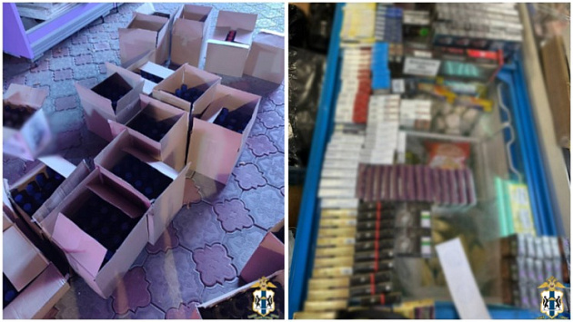 Под Новосибирском у иностранцев изъяли партию контрафактного табака и спиртного