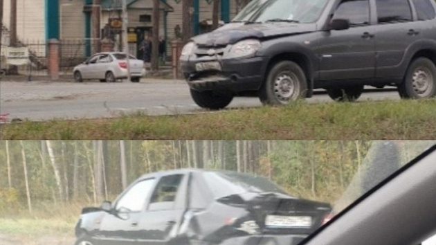 В Новосибирске на одном участке дороги произошло два ДТП