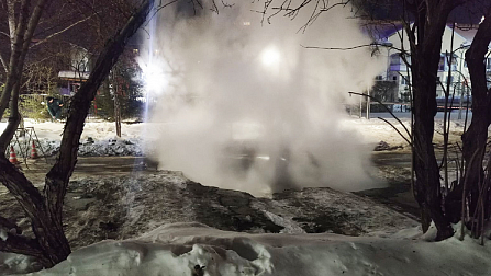 В Новосибирске 58 многоквартирных домов остались без тепла из-за коммунальной аварии