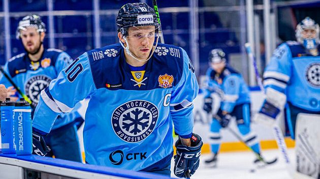 Хоккейная «Сибирь» одержала победу над рижским «Динамо»