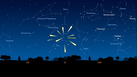6 ноября в небе Новосибирска начнётся знаменитый звездопад Леониды