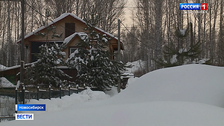 Незаконные снегоотвалы обнаружили в Новосибирске