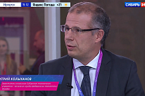 Интервью заместителя начальника Сибирского таможенного управления на форуме «Технопром-2022»