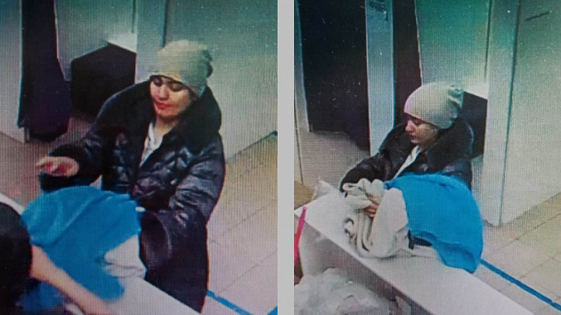 В Новосибирске полиция разыскивает похитительницу пальто
