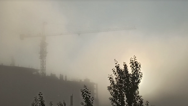 Из-за тумана в Новосибирске четыре рейса ушли на запасные аэродромы