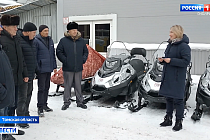 Новые снегоходы получили инспекторы заповедника Васюганский в Томске