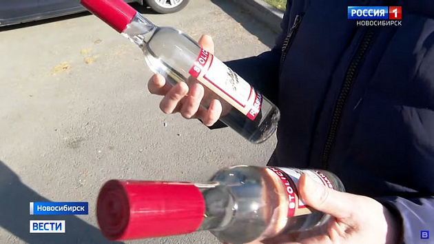 У новосибирцев изъяли пять тонн контрафактного алкоголя