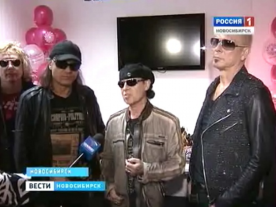 Интервью с группой "Scorpions"