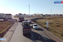 На подъезде к Чулыму готовят к сдаче отремонтированную дорогу