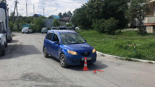 В Новосибирске автомобилист сбил девятилетнего мальчика на велосипеде