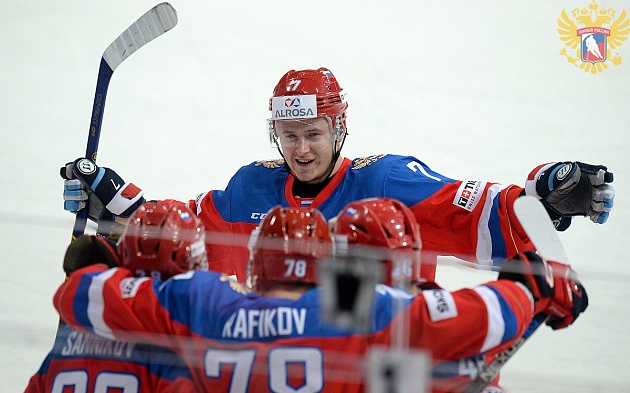 Нападающий ХК «Сибирь» отметился голевой передачей в матче Кубка Карьяла