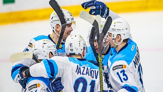 Хоккейная «Сибирь» одержала волевую победу в матче против «Салавата Юлаева»