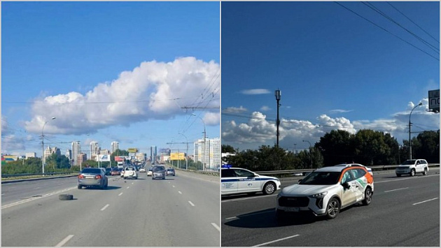 В Новосибирске водитель каршеринга устроил массовую аварию на Димитровском мосту
