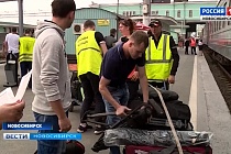 Творческая группа фильма «Снежные призраки» отправилась на съёмки в Брянскую область