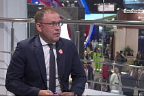 Глава Кемеровской области дал интервью журналистам «Вестей» на ПМЭФ-2025