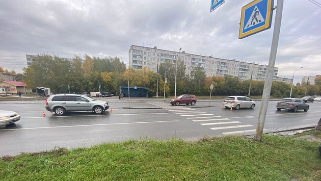 В Новосибирске девятилетний ребенок пострадал в аварии в Октябрьском районе