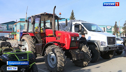В Сузунском районе собрали рекордный для Новосибирской области урожай зерновых