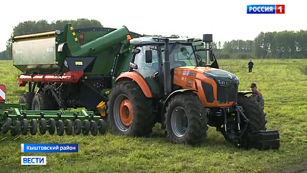 Сельхозпроизводство возрождают в Кыштовском районе Новосибирской области