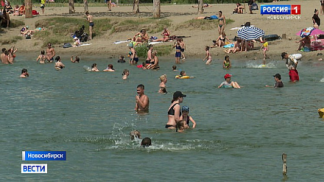 Воду только семи пляжей Новосибирской области признали безопасной для купания