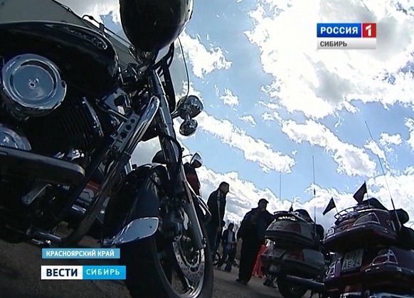 Красноярские байкеры открыли мотосезон