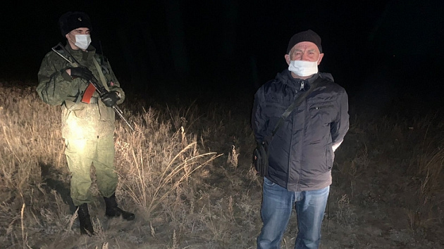 В Новосибирской области поймали нарушителя границы без документов