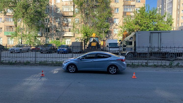 В Новосибирске водитель Hyundai Elantra сбил десятилетнего мальчика